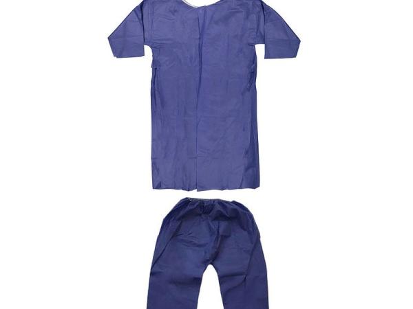 مشخصات لباس یکبار مصرف بیمارستانی مردانه